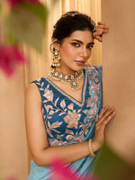 teal premium silk lehenga choli for indian bride