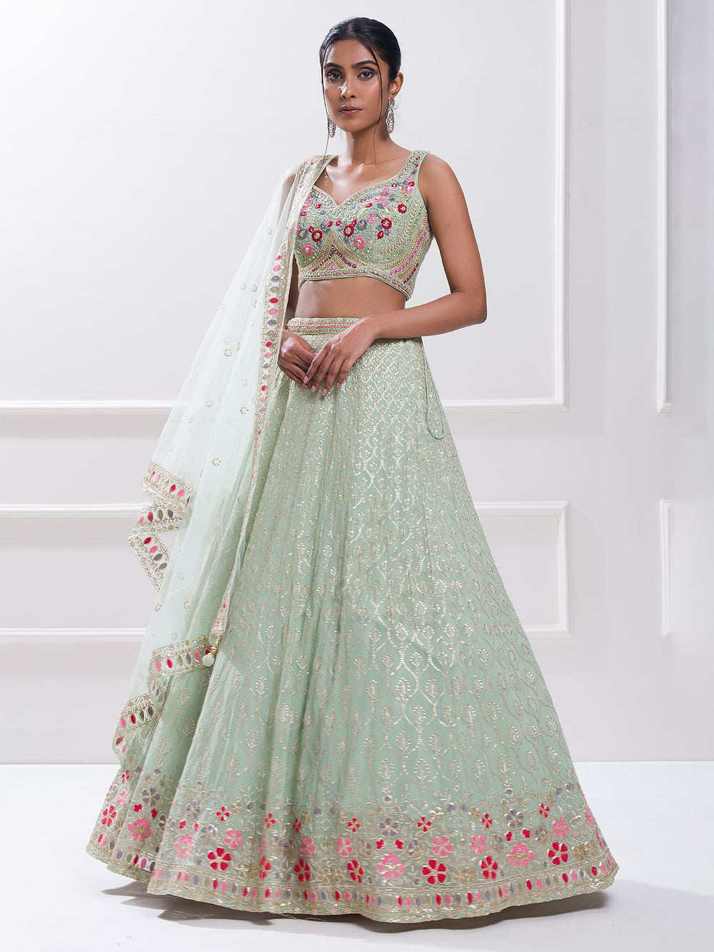 Stylish Georgette Lehenga Choli for Women