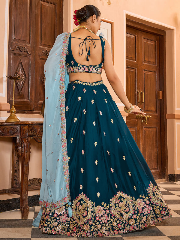 Designer Georgette Wedding Lehenga Choli