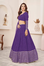Latest Sequins Georgette Lehenga Choli