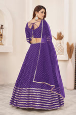 Latest Sequins Georgette Lehenga Choli