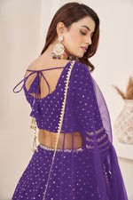 Latest Sequins Georgette Lehenga Choli