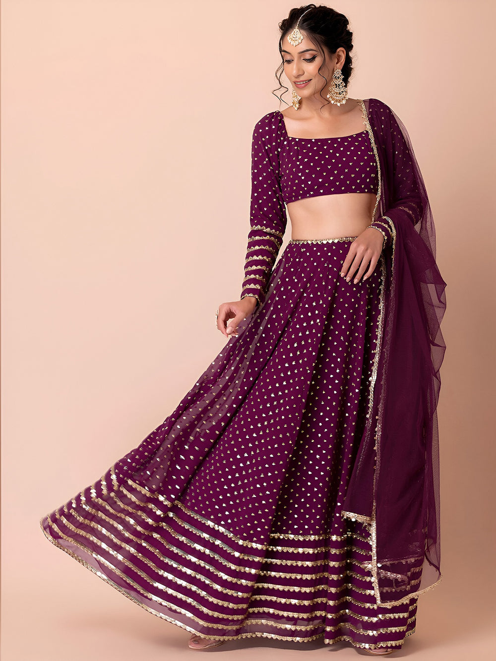 Traditional Indian Party Wear Lehenga Choli