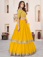 Sequin Embellished Bridal Lehenga Choli