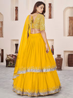 Sequin Embellished Bridal Lehenga Choli