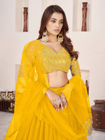 Sequin Embellished Bridal Lehenga Choli