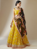 Yellow Festive Lehenga Choli