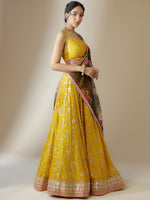 Yellow Festive Lehenga Choli