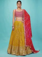 Traditional Mirror Work Lehenga Choli for Women