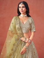 Party Wear Georgette Lehenga Choli for Women