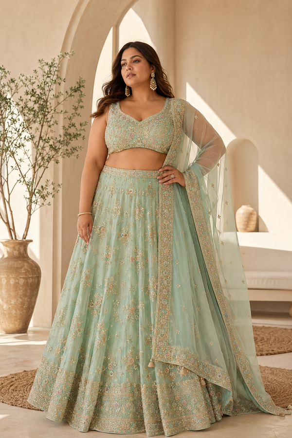 Plus Size Lehengas